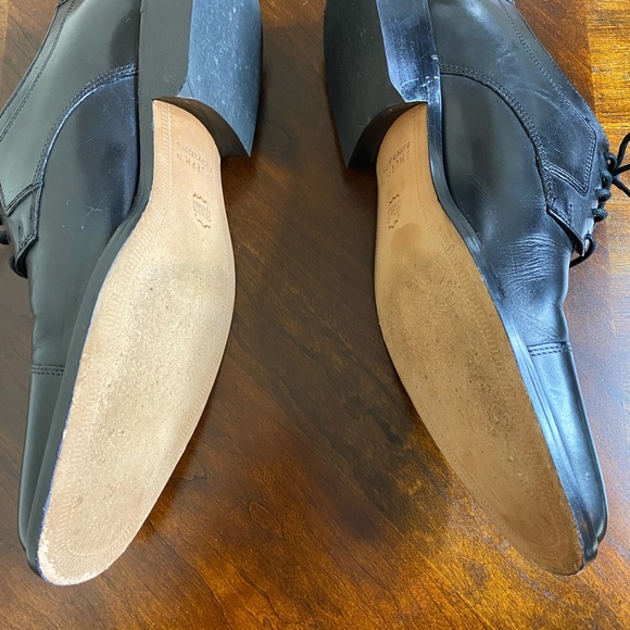 Johnston & Murphy Men's Genuine Leather Cap Toe Shoes - Picture 5 of 11